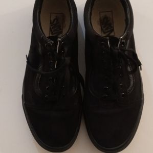 Old Skool Vans Black Sz 10 Mens
